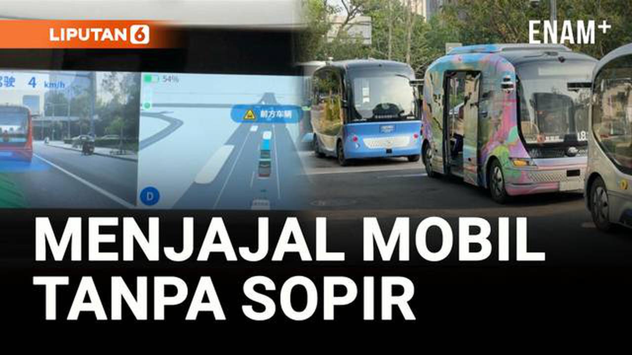 VIDEO: Menikmati Mobil Otonom dan Kendaraan Energi Baru Tiongkok