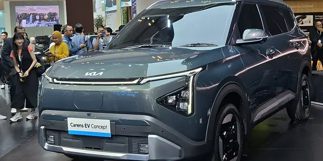 KIA Kenalkan Carens EV di GIIAS 2026, MPV Crossover Listrik untuk Keluarga