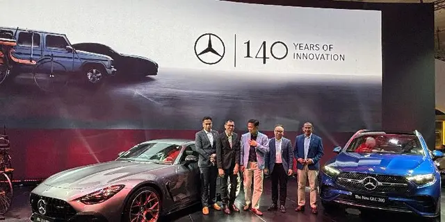 Mercedes-AMG GT 63 Pro dan GLC 200 Mengaspal di GIIAS 2026, Ini Harganya