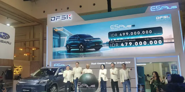 DFSK Resmi Luncurkan E5 Plus, SUV Hybrid Jarak Tempuh 1.400 Km