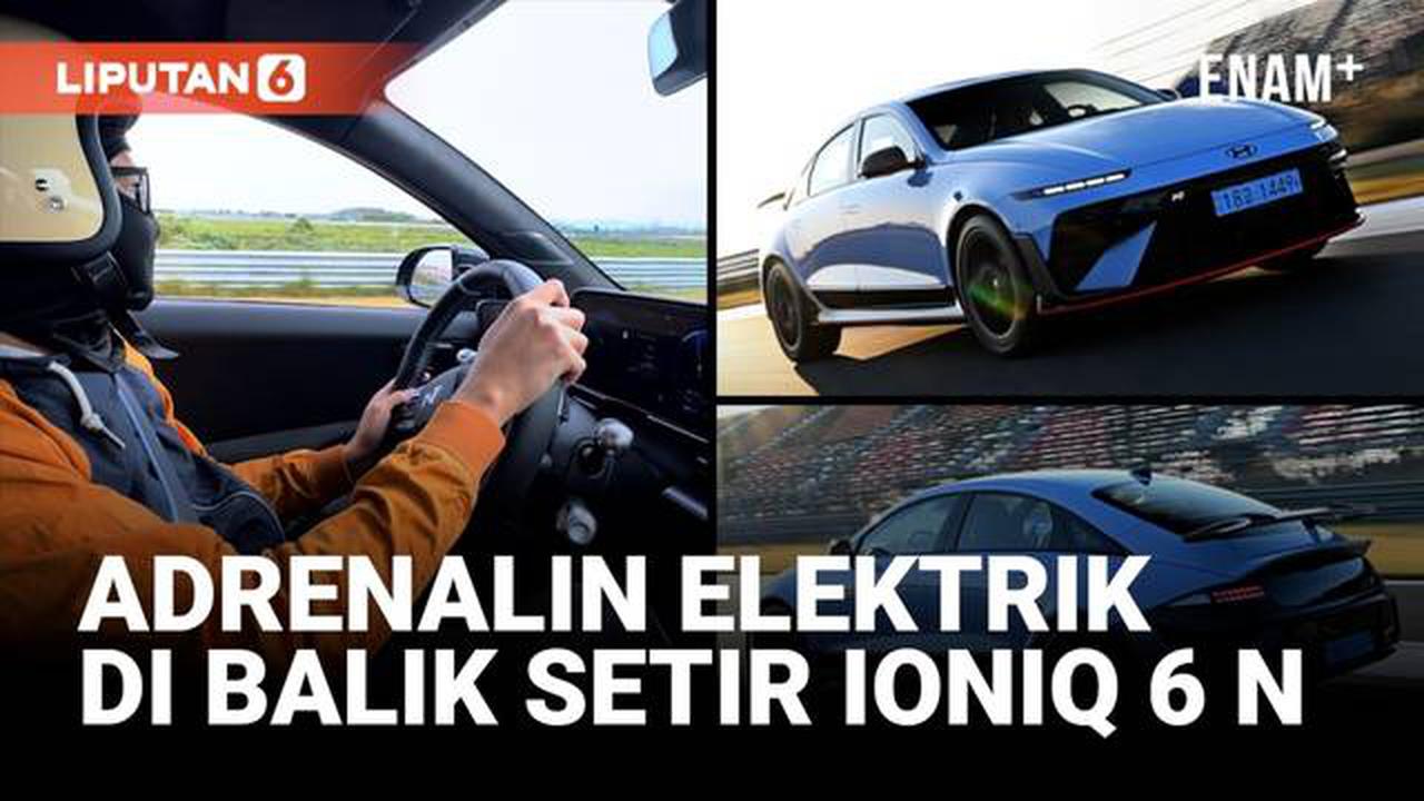 Jajal Hyundai IONIQ 6 N, Adrenalin EV di Trek Korea
