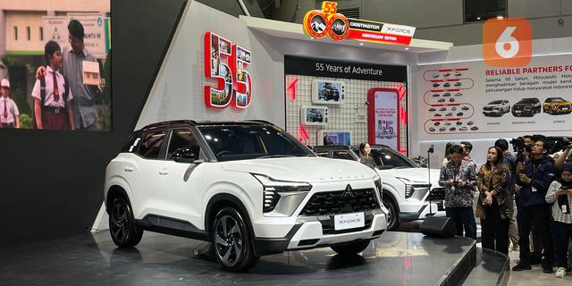 Destinator dan Xforce Edisi 55 Tahun Mitsubishi Motors Melantai di IIMS 2026