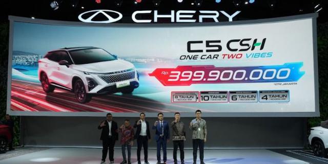 Chery C5 CSH Mulai Rp 399 Juta, Lebih Terjangkau dari Honda HR-V Hybrid