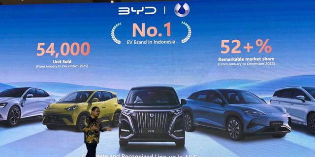 BYD Pamer Teknologi NEV Canggih di IIMS 2026