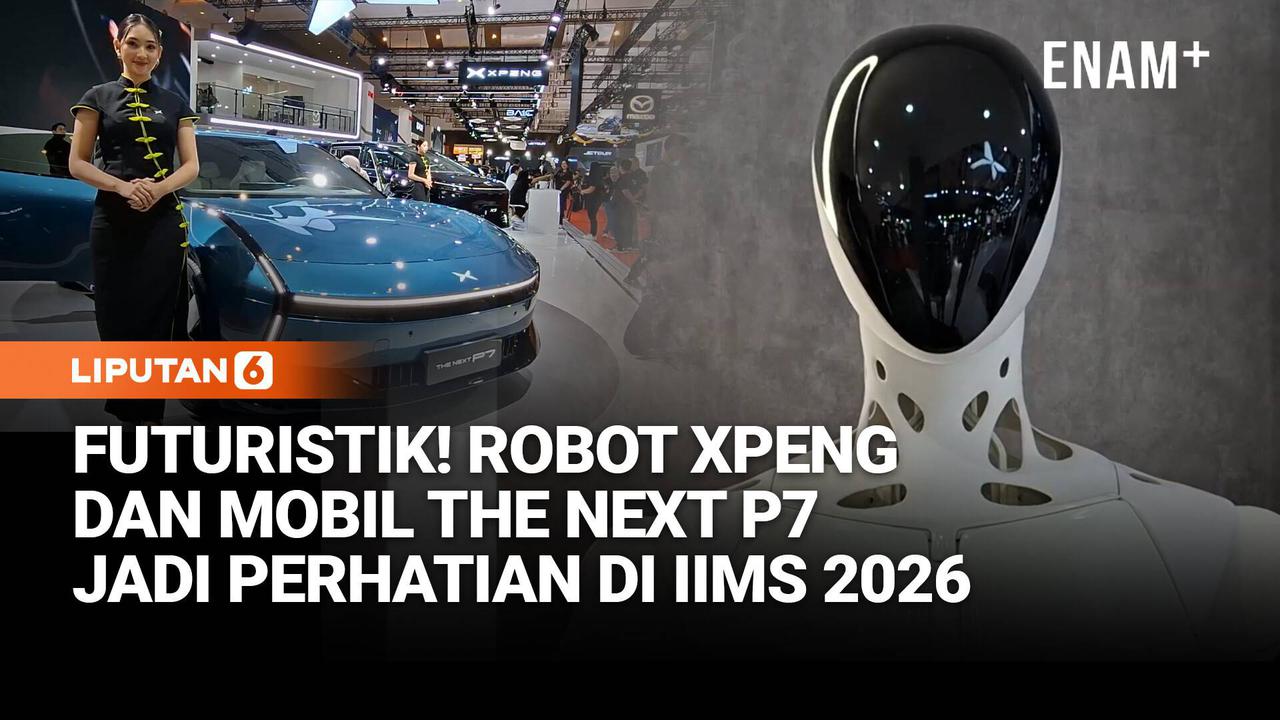 Futuristik! XPENG The Next P7 Berteknologi AI Curi Perhatian di IIMS 2026