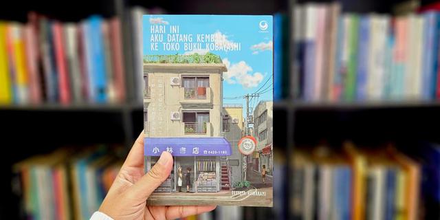 Review Buku Novel Hari Ini Aku Datang Kembali ke Toko Buku Kobayashi 6