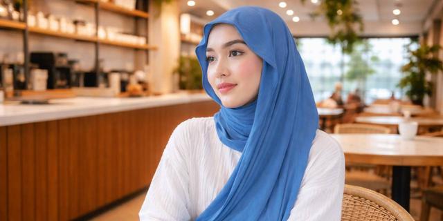 Pashmina Mleyot Viral yang Wajib Dicoba agar OOTD Bukber Ramadan Makin On Point 9