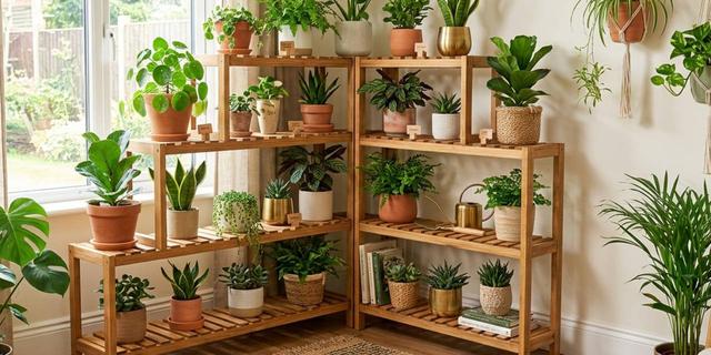 Pilihan Rak Pot Bunga yang Bikin Rumah Terlihat Lebih Rapi, Cantik dan Modern 5