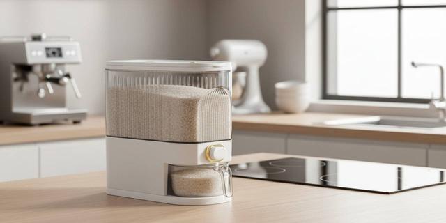 Anti Berantakan, Ini Tempat Penyimpanan Beras yang Praktis untuk Kebutuhan Dapur Harian 9