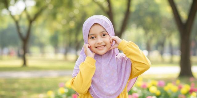 Inspirasi Hijab Instan Anak Kekinian dengan Model Lucu, Bikin Si Kecil Makin Stylish 6