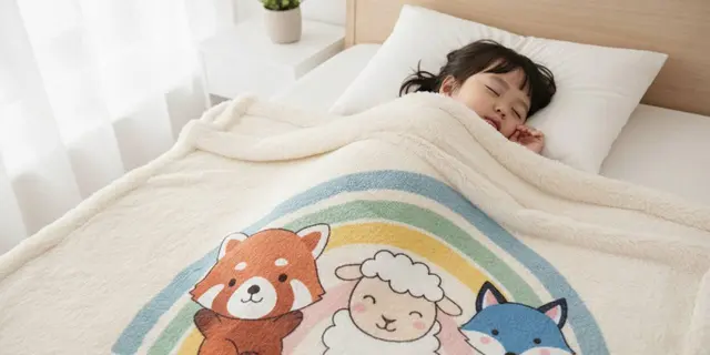 Selimut Bulu Anak Lembut: Rahasia Tidur Nyenyak Si Kecil di Malam Hari 9