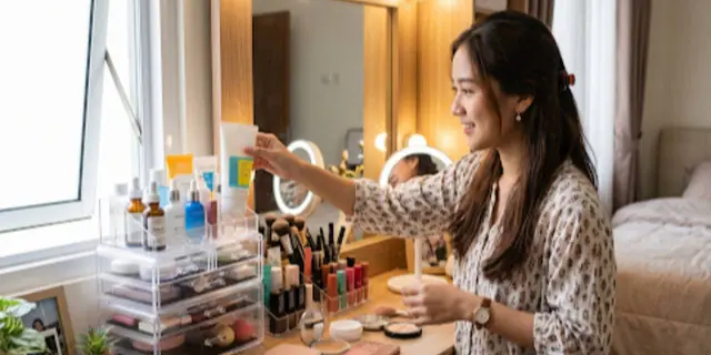 Meja Rias Selalu Berantakan? Ini Rekomendasi Acrylic Organizer yang Estetik dan Fungsional 2