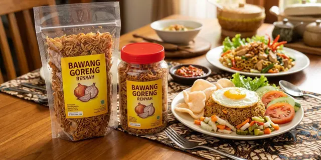 Bawang Goreng Renyah yang Worth It Dibeli, Praktis untuk Menambah Cita Rasa Masakan 8