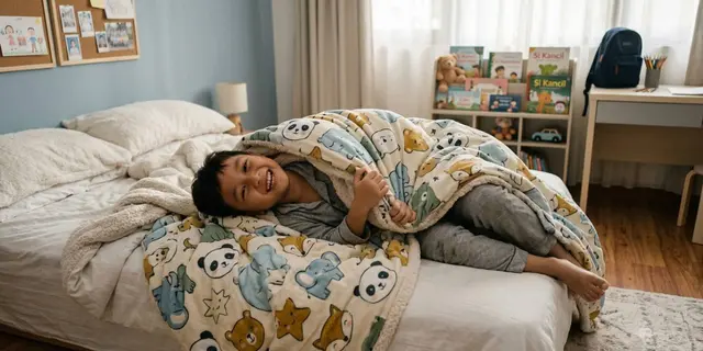 Tidur Si Kecil Lebih Nyaman, Begini Cara Memilih Selimut Anak yang Tepat 9