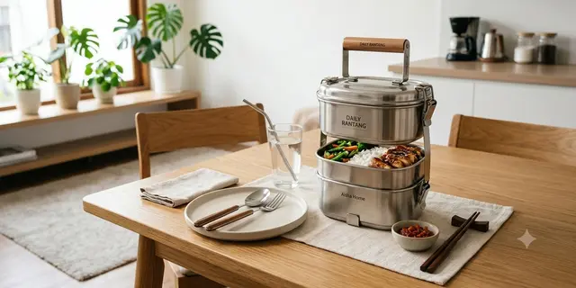 Rekomendasi Rantang Stainless Steel Terbaik untuk Menyimpan Makanan Lebih Higienis dan Praktis 1