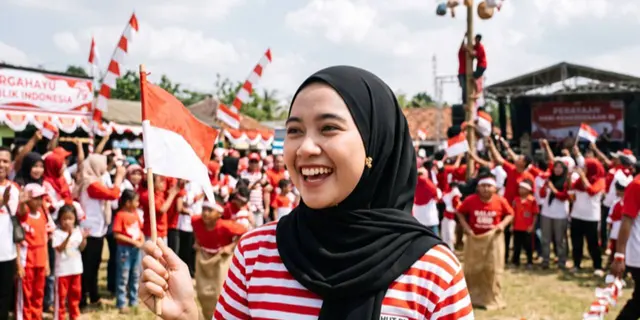 Hijab Instan Terbaik untuk Lomba 17-an, Nyaman Bergerak dan Tetap Rapi 4