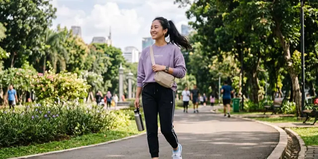 Nyaman Buat Gerak, Stylish Buat Jalan! Intip Rekomendasi Celana Training Wanita yang Wajib Dilirik 8