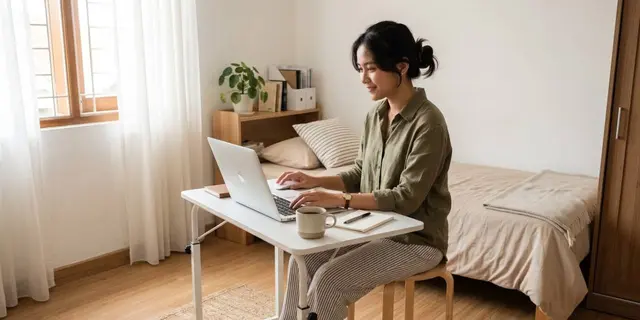 Hemat Tempat, Ini Rekomendasi Meja Laptop Portable untuk Kos-Kosan Minimalis 3