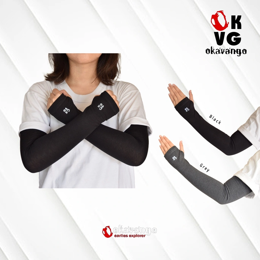 Manset Tangan Handsock - for Unisex Outdoor Pelindung Lengan Manset UV protection Hiking Olahraga Okavango