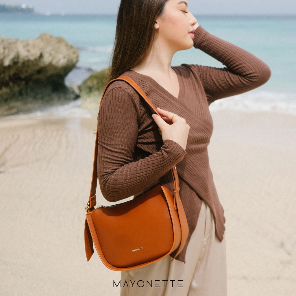 MAYONETTE Luxury Ava Shoulder Bag - Tas Bahu Wanita Import Premium - Tas Fashion Terbaru 2023