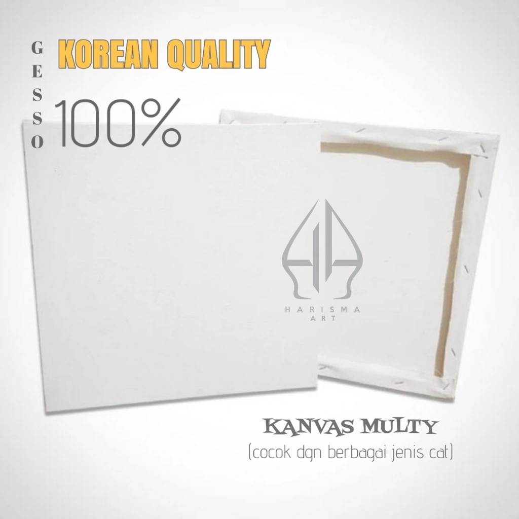 Kanvas Lukis Premium Universal 30x40 30x30 20x20 cm