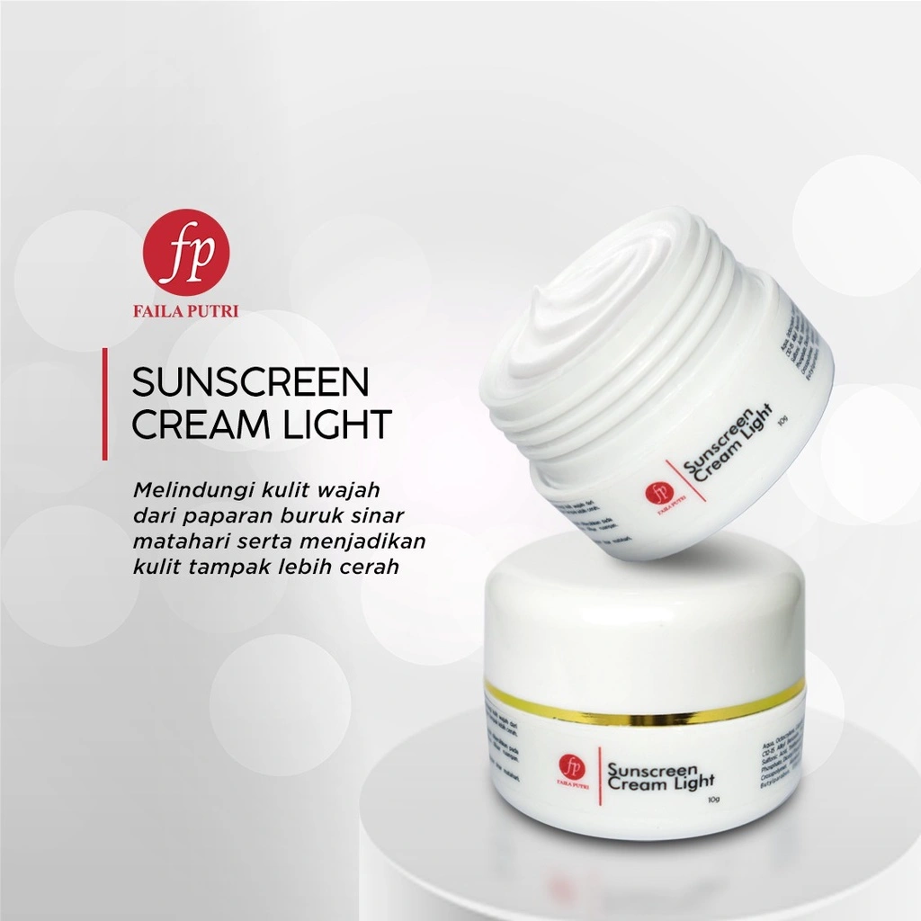 FAILA PUTRI - Sunscreen cream light - Sunblock Day Cream Spf 30