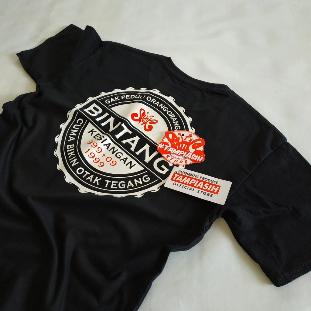 BINTANG KESIANGAN - LENGAN PENDEK - ORIGINAL MADE IN SLANKERS - BAJU SLANK - KAOS SLANK - TAMPIASIH