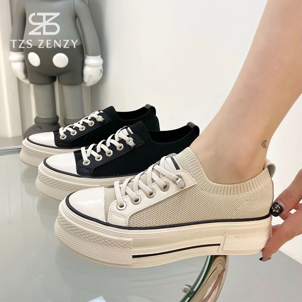 TZS Zenzy Sooyeon Canvas - Sepatu Sneakers Canvas Wanita - Sepatu Kasual - Sepatu Kanvas Cewek