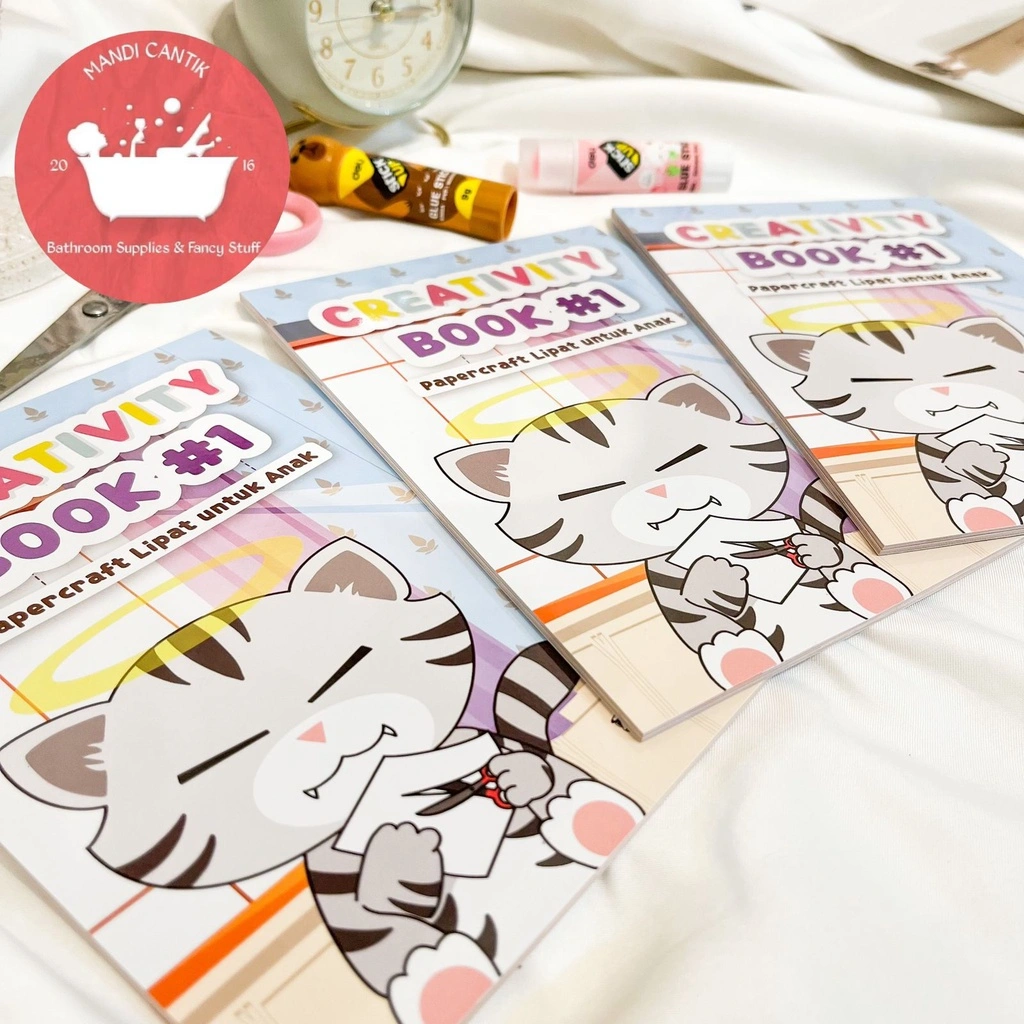 Buku origami Centle.id volume 1 papercraft buku kreativitas anak kreasi book creation book paper art book