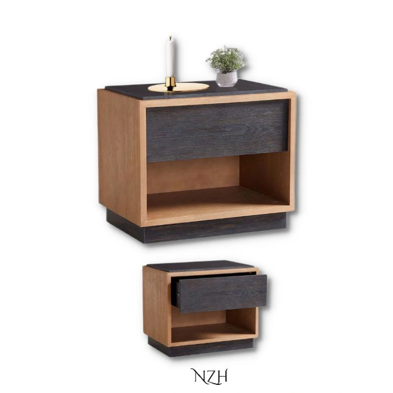 Meja Nakas samping tempat tidur minimalis side table laci 1 MN20