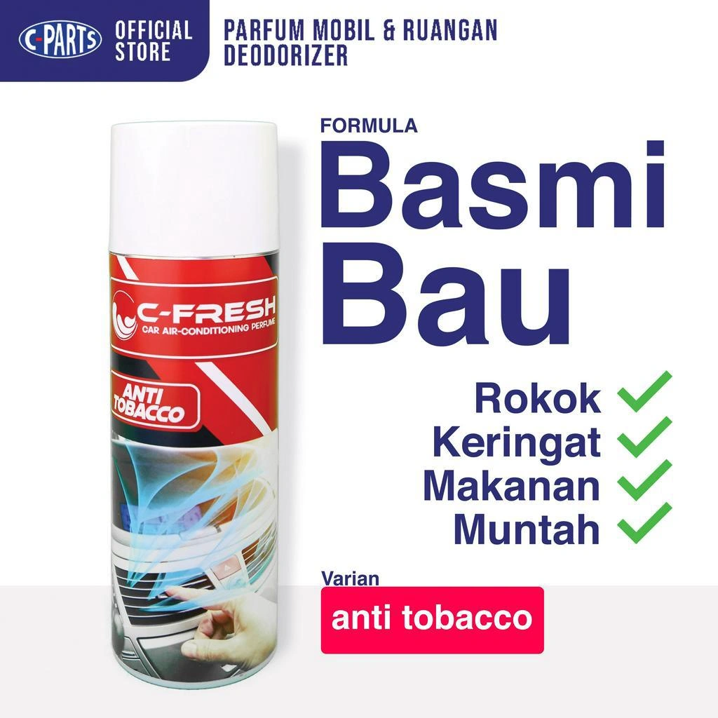 (Anti Tobacco) Parfum Mobil dan Ruangan, Pewangi Mobil C-FRESH