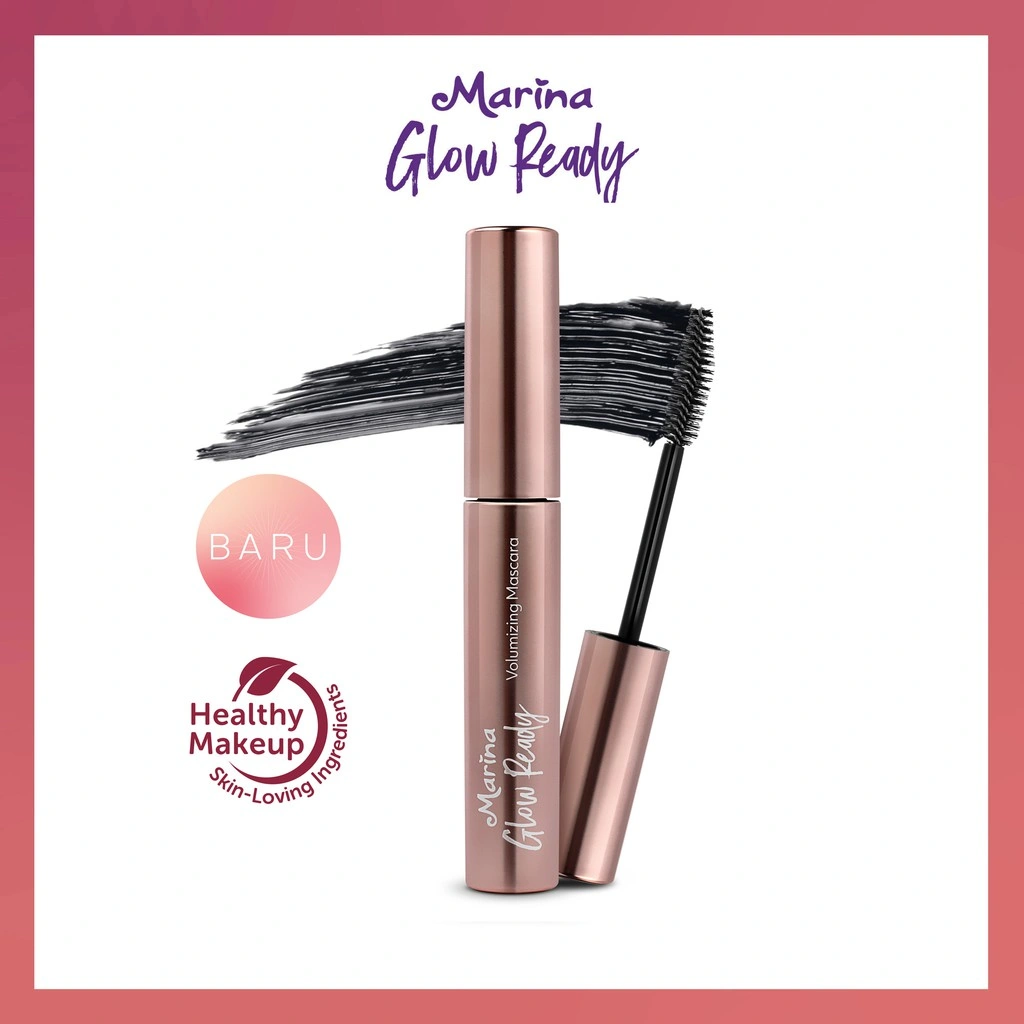Marina Glow Ready Volumizing Mascara 7ml - Exp : 05.2027