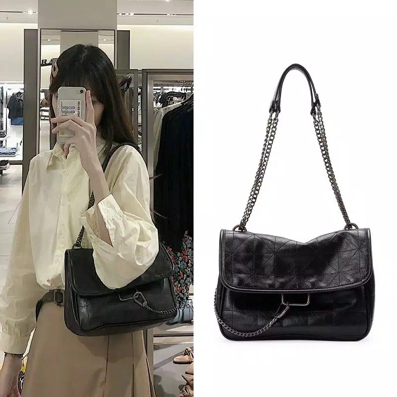 Tas Wanita Shoulder Bag/Sling Bag Soft Rocker Crossbody Women #035