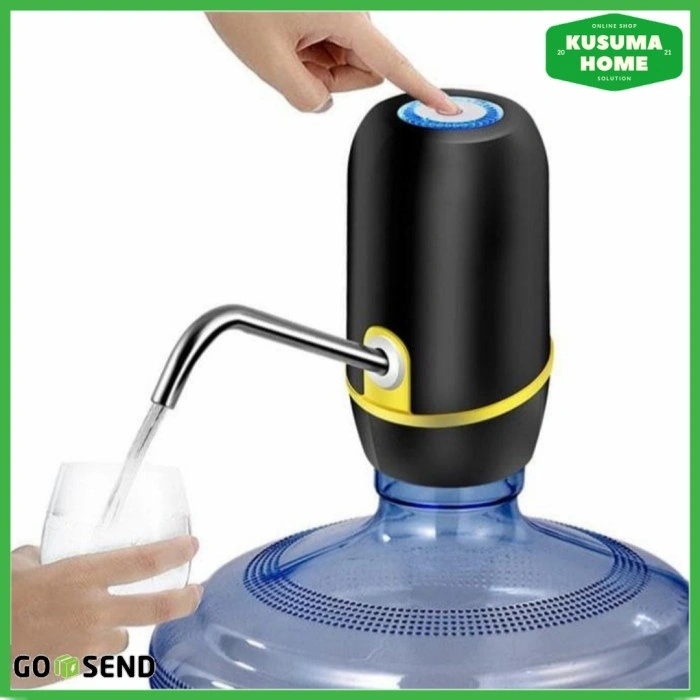 Pompa Air Minum Galon Elektrik One Two Cups Tombol Otomatis Recharge
