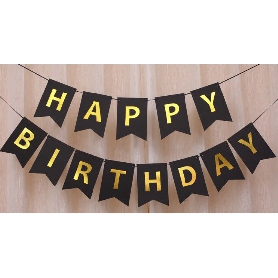 Bunting Banner HBD Premium