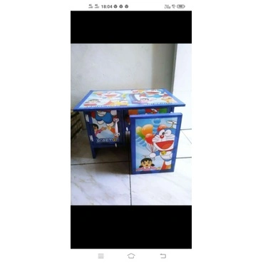 meja belajar set anak balita