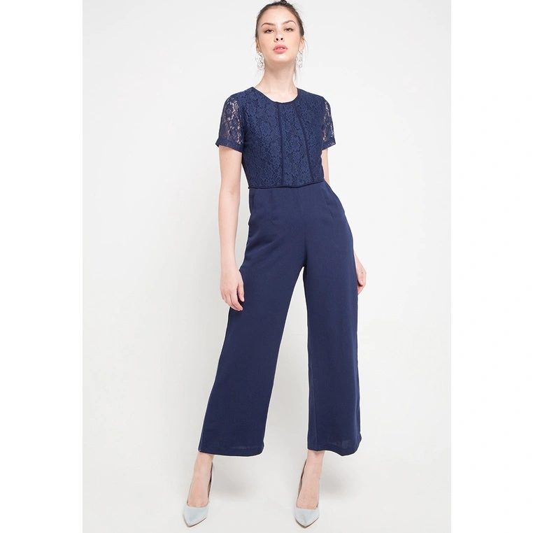 BLFwoman Jumpsuit Wanita - Sandra Lace Jumpsuit