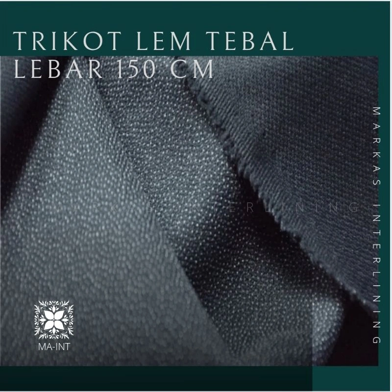 Trikot Lem Tebal Wafel Waver Kufner Untuk Blazzer Dan Jas