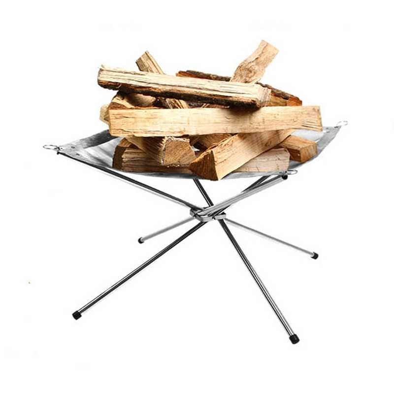 JayStrade GLOP Stand Api Unggun Portable dan Ringan untuk Camping, Piknik, dan Aktivitas Outdoor yang Sempurna