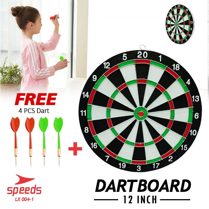 SPEEDS Dartboard Papan Panah Permainan Lempar Panah Panahan Dinding 004-1