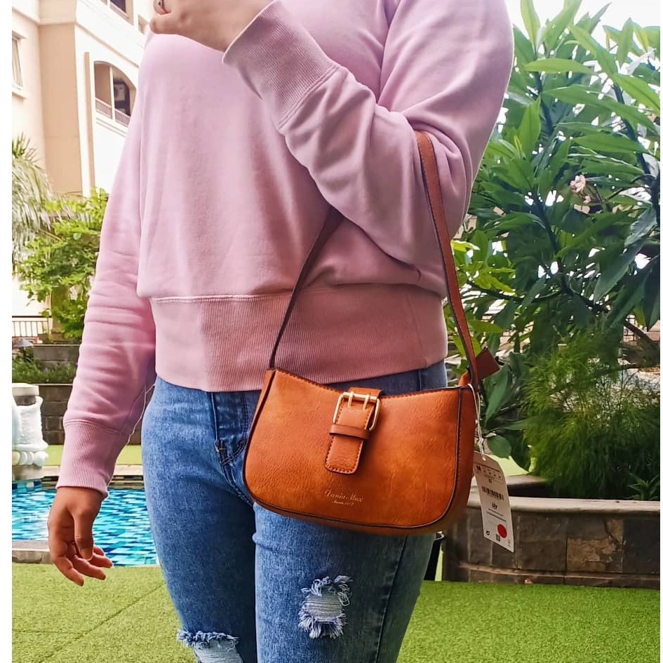 Tas bahu mini strdvrs tas jinjing handbag wanita motif simple flap magnet tas wanita import  #105