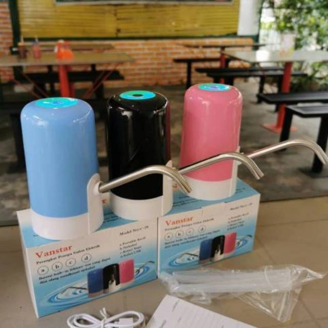 Pompa Galon Elektrik/ Dispenser Galon Elektrik LED Vanstar