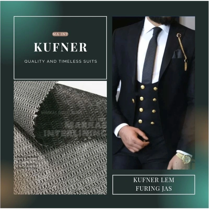 Kufer Lem Kufner Furing Pengeras Jas Cuffner Zig Zag Kupner Motive Sisik Ular Roll