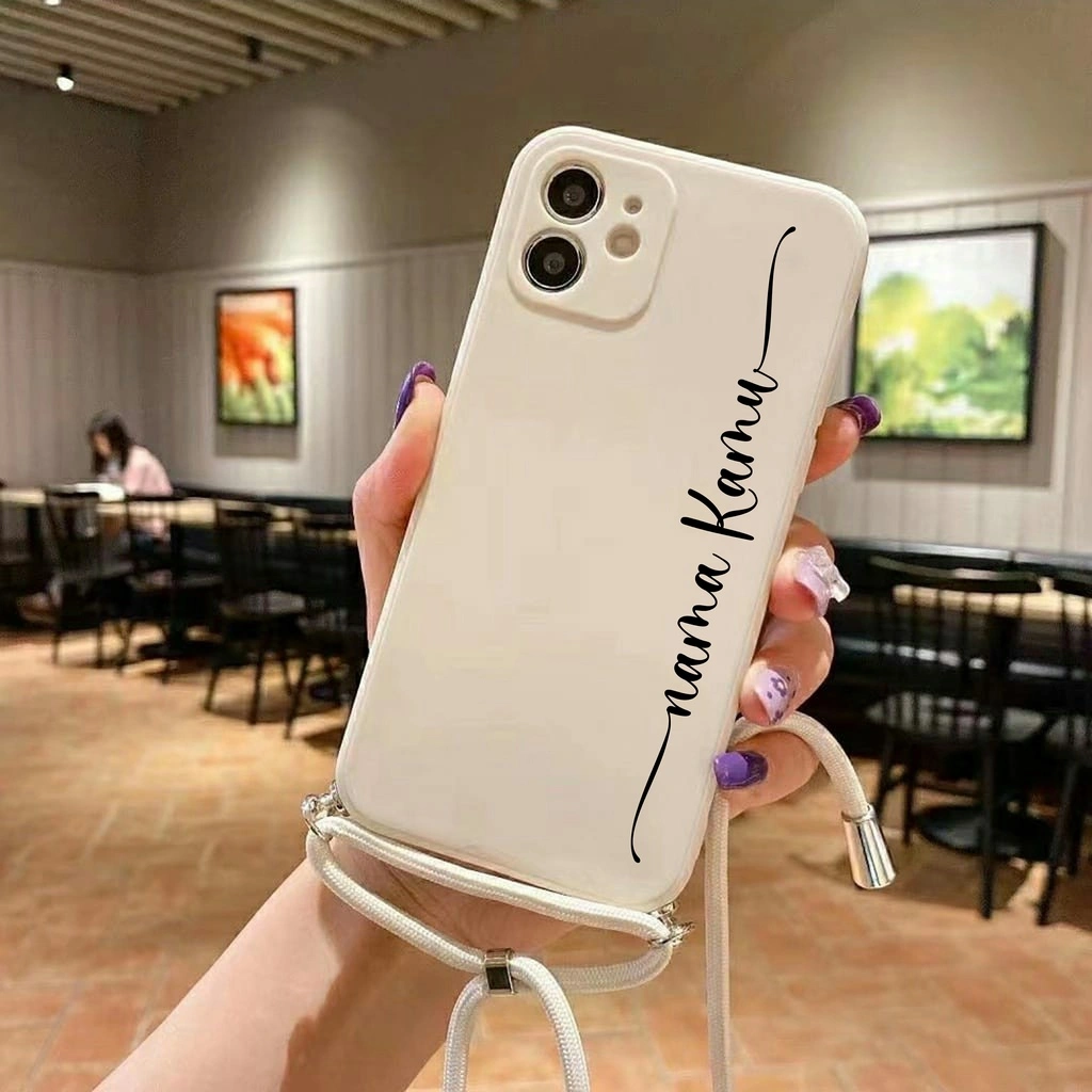 Softcase Macaron Custom Nama Free Tali All Type Smartphone - Softcase Custom - Casing HP- Case HP - Casing Custom - Custom Nama - Case Softcase Custom Nama
