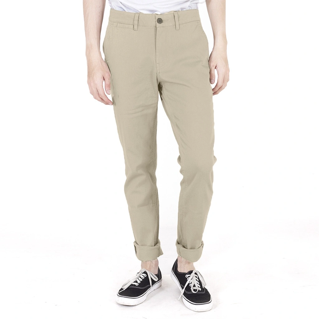 Soulfifteen Chino - Taupe Celana Chino Panjang Casual Pria
