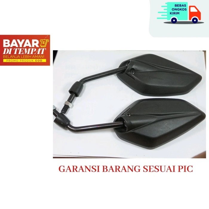 COD Spion-Sepion-Kaca-Mirror-Cermin Mini-Kecil Kiri-Kanan Set Yamaha