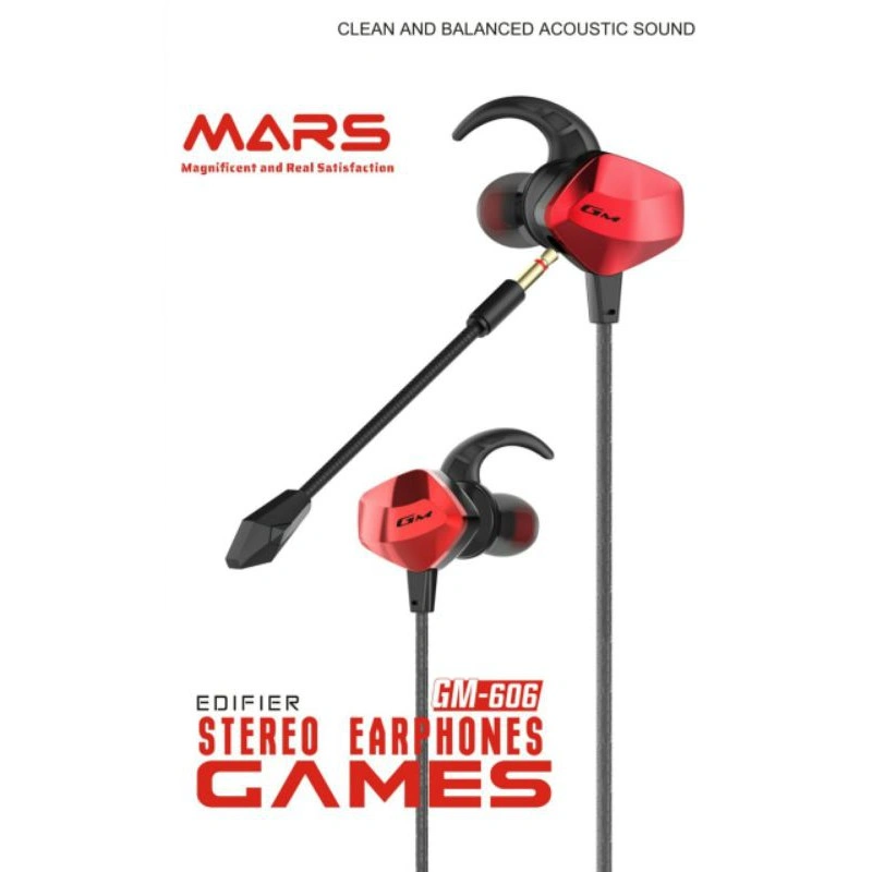 MARS GM-606 Handsfree Gaming Stereo Earphones