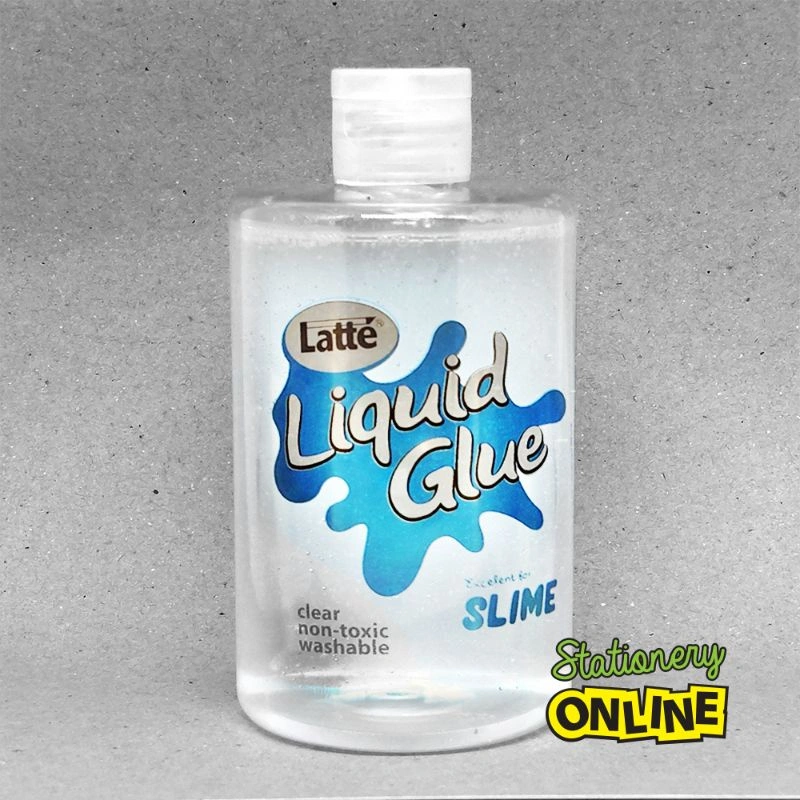 latte liquid glue lem cair slime