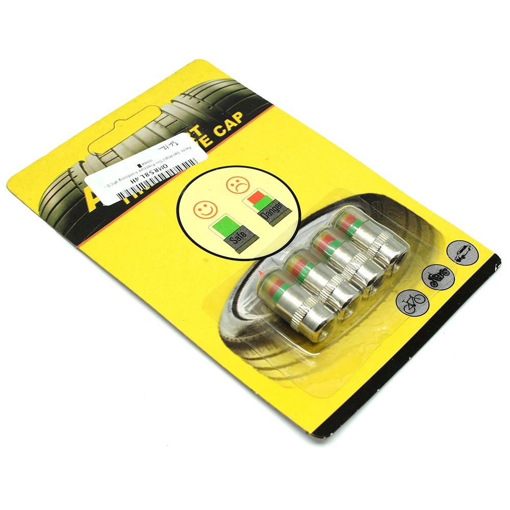 Tutup Pentil Ban Motor Mobil Sepeda Warning Tekanan Indikator Angin