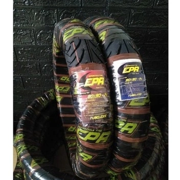 Ban Tubless & Tubetype Motor Luar Matic Beat Vario Mio Spacy ( Ukuran Depan 80/90 Dan Belakang 90/90 Ring 14 )
